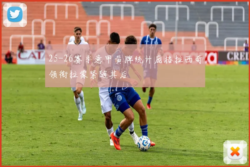 25-26赛季意甲黄牌统计庞格拉西奇领衔拉蒙紧随其后